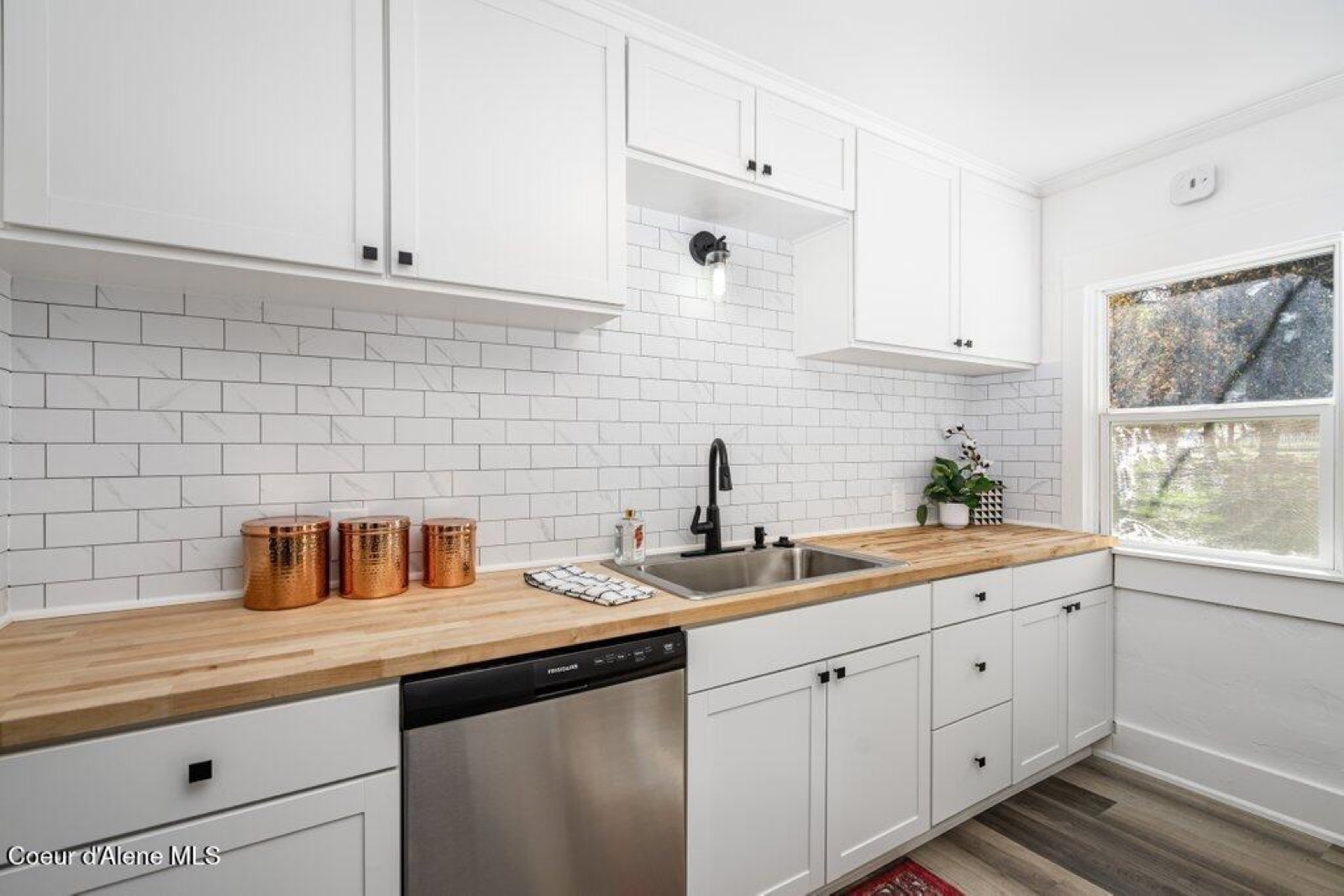 6972 Oak St after rehab, kitchen