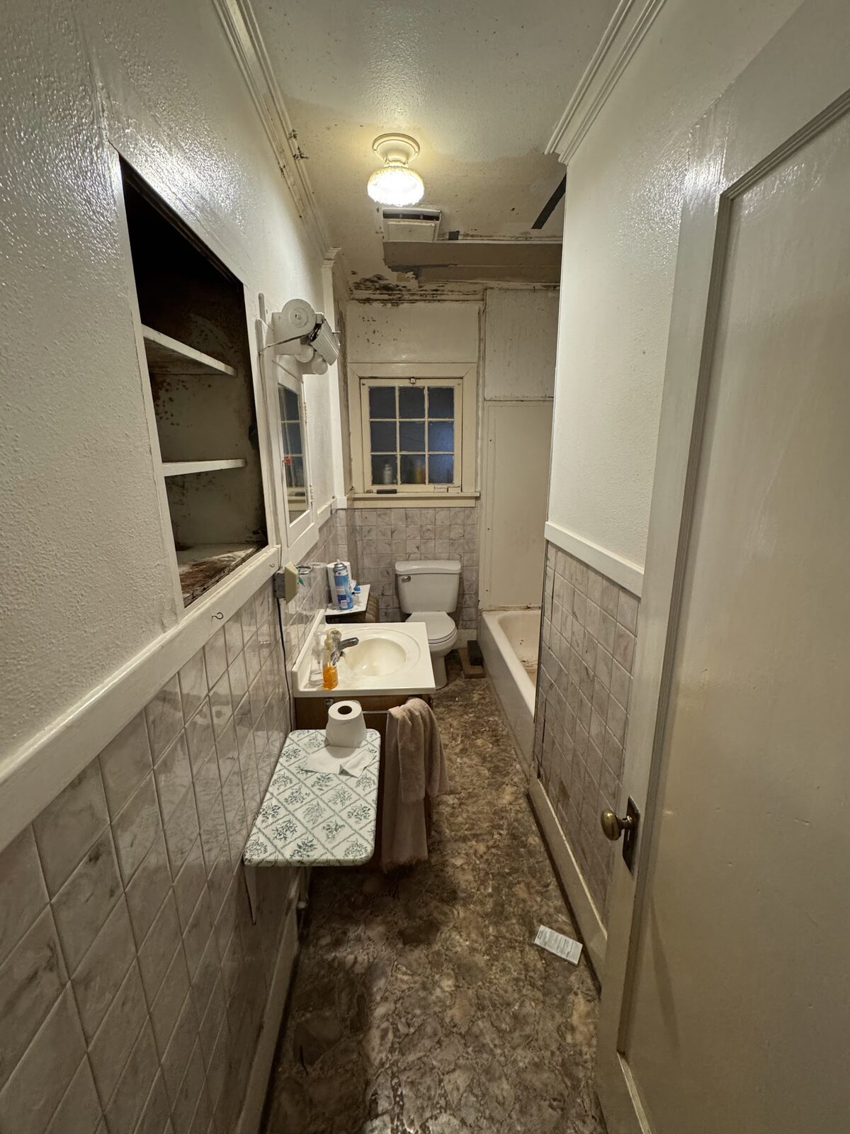 6972 Oak St before rehab