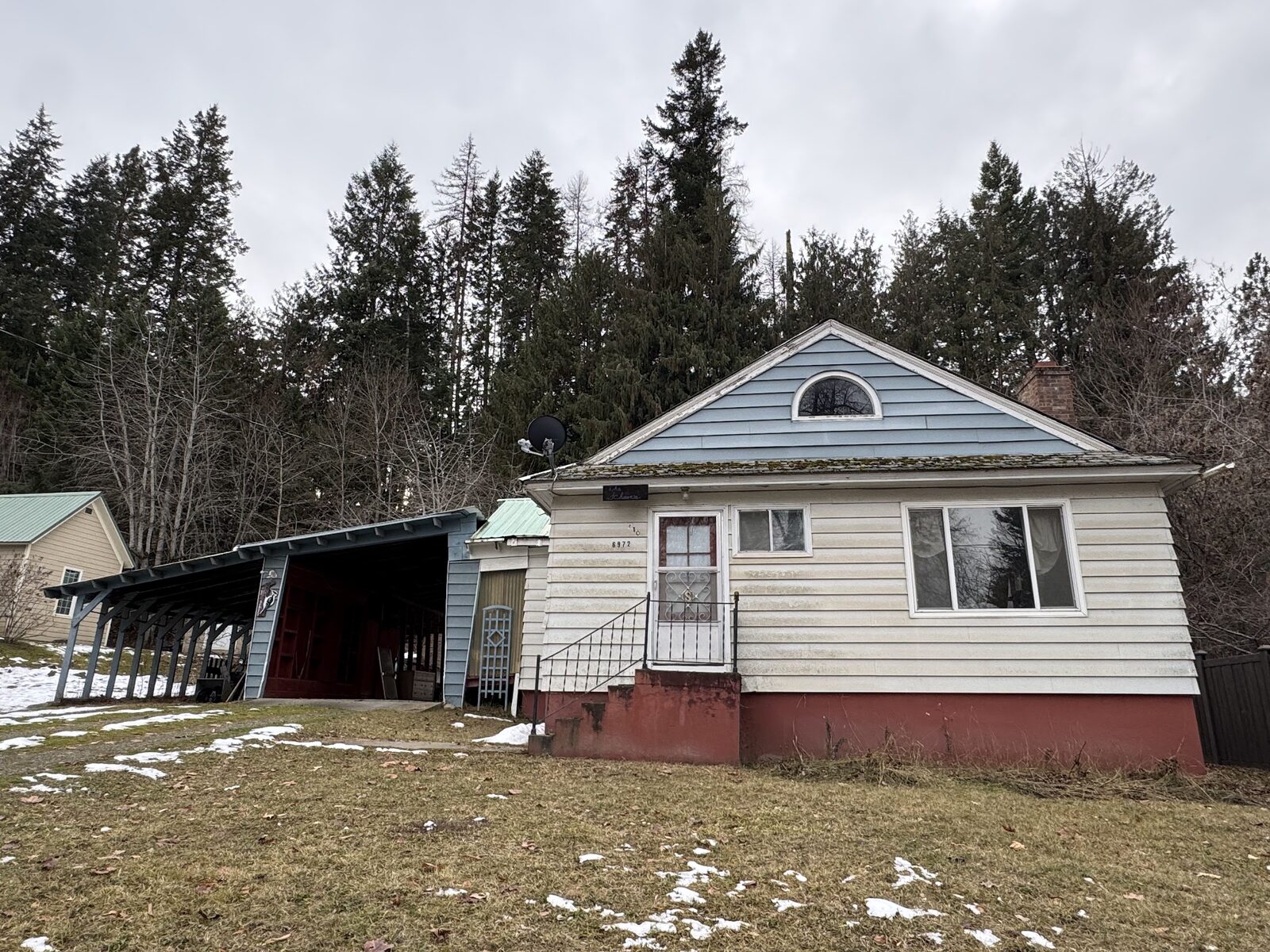 6972 Oak St before rehab