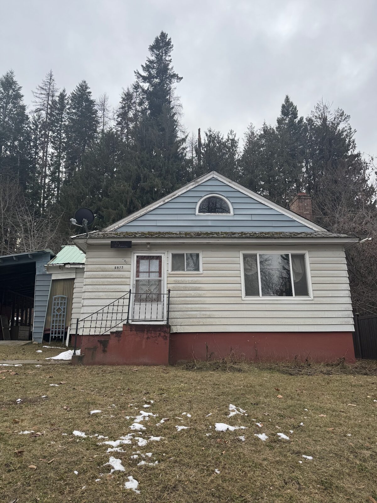 6972 Oak St before rehab